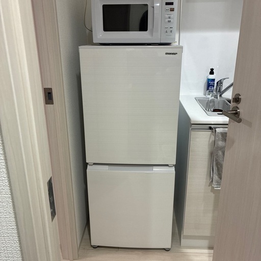 【美品】冷蔵庫、電子レンジ