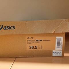 新品　ASICS JOLT 3 ブラック/グラファイトグレー 26.5cmの画像