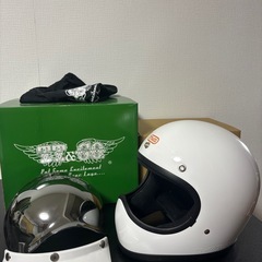 TT&CO　トゥーカッター SG/DOT スタンダード　ホワイト別売りシールドのおまけ付き の画像