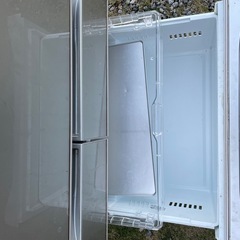 5ドア冷蔵庫　TOSHIBA　510L VEGETA 13年製の画像