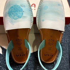 RIA 亀のイラストが可愛いサンダルの画像