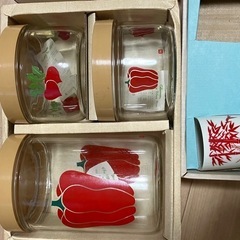 食器とおぼん小物菓子入れセットの画像