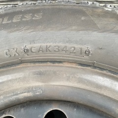 トヨタ　165/65R14 ブルジストン スタッドレスの画像