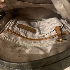 Michael Kors ブラウンリュックの画像