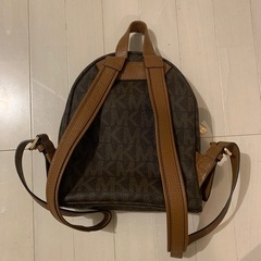Michael Kors ブラウンリュックの画像