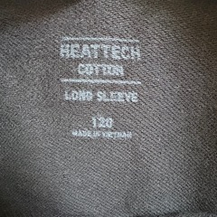 サイズ120 ヒートテック2枚セットの画像