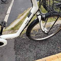 中古24インチPanasonic電動アシスト自転車　8Ah 大阪の画像