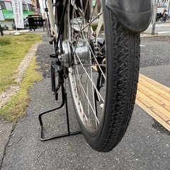 中古24インチPanasonic電動アシスト自転車　8Ah 大阪の画像
