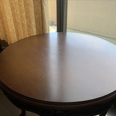 GMGH520○domani / ドマーニ Louis XV ルイ15世 コーヒーテーブル サイドテーブル クラシック カリモク ※細かい傷ありの画像