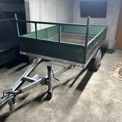 スノーモービルSRX700 & 軽トレーラー セットの画像