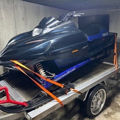 スノーモービルSRX700 & 軽トレーラー セットの画像