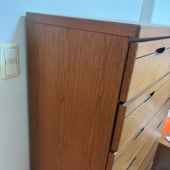 大塚家具 収納チェスト 8段の画像