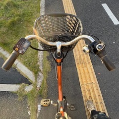 中古Panasonic電動アシスト自転車　13.2Ah3点灯　大阪の画像