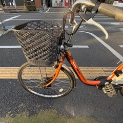 中古Panasonic電動アシスト自転車　13.2Ah3点灯　大阪の画像