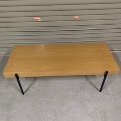 オーク柄テーブル✨ローテーブル✨の画像