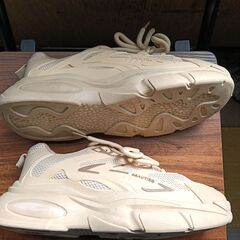 新品 26cm メンズ スニーカー ブラウン 厚底 シューズ 普段着 識別番号:【N529-S】の画像