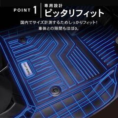 未使用 WR-V 3Dラゲッジマット ブラック 防水 丸洗い可能の画像