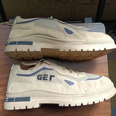 新品 26cm メンズ スニーカー ブラウン 厚底 シューズ 普段着 識別番号:【N530-S】の画像