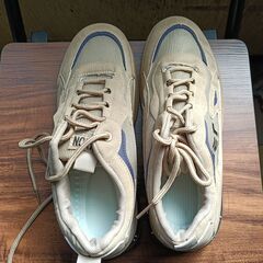 新品 26cm メンズ スニーカー ブラウン 厚底 シューズ 普段着 識別番号:【N530-S】の画像