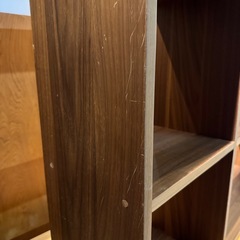 無印良品　スタッキングシェルフ　キズありの画像