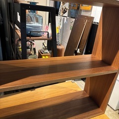 無印良品　スタッキングシェルフ　キズありの画像