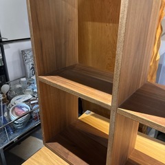 無印良品　スタッキングシェルフ　キズありの画像