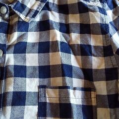チェック長袖シャツ Lサイズ レディースの画像