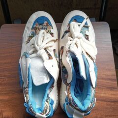 新品 27cm メンズ スニーカー ホワイト 厚底 シューズ 普段着 識別番号:【N531-S】の画像