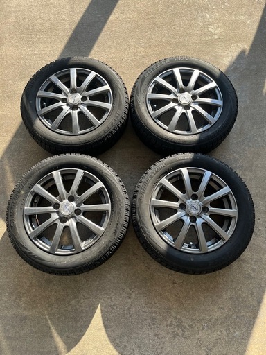 ブリザックVRX 155/65/14 ホイールセット