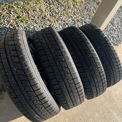 ブリザックVRX 155/65/14 ホイールセットの画像