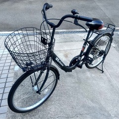 自転車24インチ　6段変速
の画像