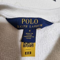 【お取引中1】ラルフローレン ポロベア ワンピース サイズ:4 シミ多数あり の画像