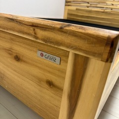 
【値下げしました】Granzダブルベットフレームの画像