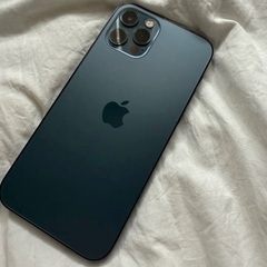 11/8 10時に新宿駅か渋谷駅で　Apple iPhone 12 Pro 128GB パシフィックブルー　外箱付きの画像