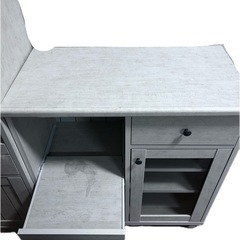 ニトリ　食器棚　カウンターワゴンレンジ台　リズバレーの画像