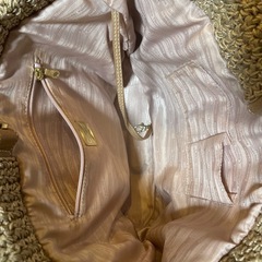 サマンサタバサ デニムアリッサ インディゴ カゴバッグの画像