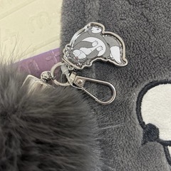 ベビー キッズ ルシファー ポンチョとしっぽキーホルダーセットの画像