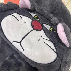 ベビー キッズ ルシファー ポンチョとしっぽキーホルダーセットの画像