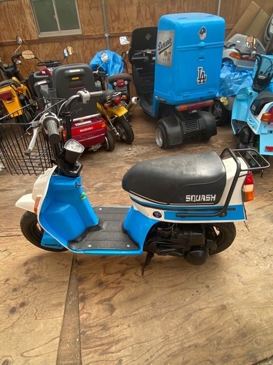 スカッシュ　12v.セル付き　レストア済み