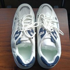 新品 25cm メンズ スニーカー ホワイト 厚底 男女兼用 シューズ 識別番号:【N536-S】の画像