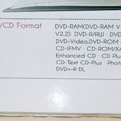 新品 外付けDVDドライブ 書き込み パソコン 箱付きの画像