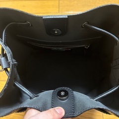 【美品】andrea cardone 巾着型ショルダーバッグの画像