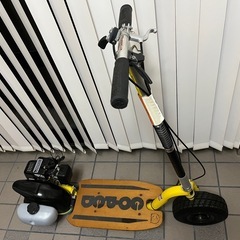 ゴーペッド　go-ped BIGFOOTキックボード　使用少　美品の画像