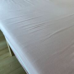 天然ラッテクスマットレスパッド　セミダブルの画像