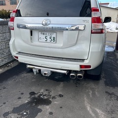 150プラドマフラー、ベッド、ホイールセットの画像