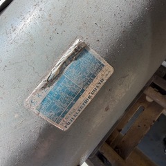 ヴィンテージ　エアコンプレッサーの画像