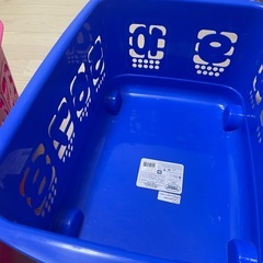 キャラクターおもちゃ箱　収納ケースキャスター付の画像