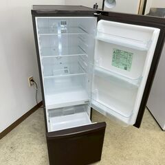 メルカリよりお得！【1ヵ月保証付き】Panasonic パナソニック 2ドア冷蔵庫 168L 2021年製 配送・設置込み！ KR0147の画像