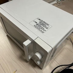 【手渡し】関西専用単機能電子レンジ　2023年購入の画像