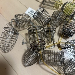 釣り　ステンレスカゴの画像